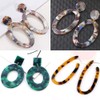 Statement Earrings for Women Acrylic Resin Multicolor Dangles Drop Earrings
