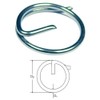 Split Cotter Ring - O/D 15mm x 1.2mm C/S -