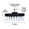 Kornely Premium Drill Brush, Extra Soft, White 13cm. Professional Power