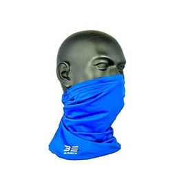 3 Elements Air Filter Neck Warmer Anti Pollution, Smog, Dust, Allergens, Pollen, Breathable, One Size for Cycling (Blue), blue