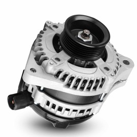 130Amp New Alternator Fit for Honda for Pilot 2012-2015, Odyssey 2011 2012 2013, Ridgeline 2012-2014, V6 3.5L, Replaces CSJ24, 11573, 290-5582, 104210-1240, 9764219-124