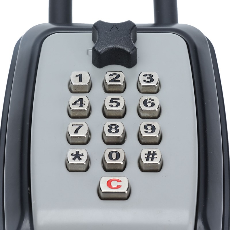 Key Locks Storage Box Large Capacity Safe 4 Digit Combination