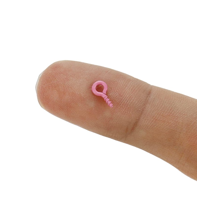 Sscon 300Pcs 4mmX8mm Eye Hooks Screw Eyes Eyelets Screws for