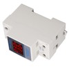 Voltage Current Meter Din Rail Double Display Display Monitor Single
