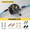 M1A2 80Amp Circuit Breaker for Boat Trolling Motor Marine ATV