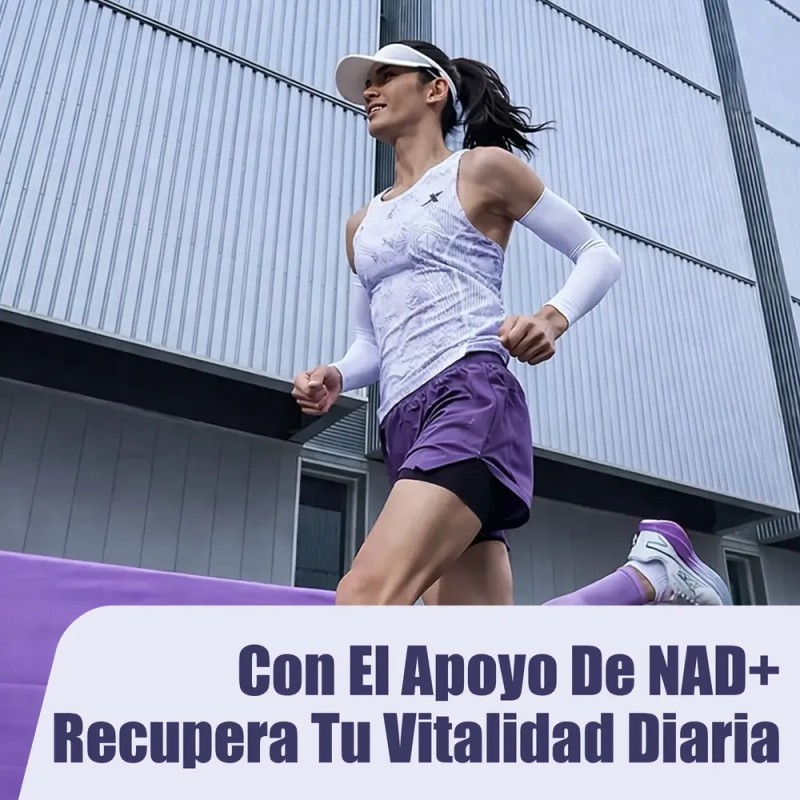 Nad+ Resveratrol 11 En 1 Energía Celular Y Antiedad 60