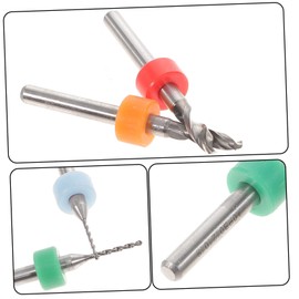 TEHAUX 3sets Tungsten PCB Drill Bit Jewelry Engraving and Circuit Board Work Hand Drill Bits for DIY Projects Durable and Easy to Use 30pcs*3