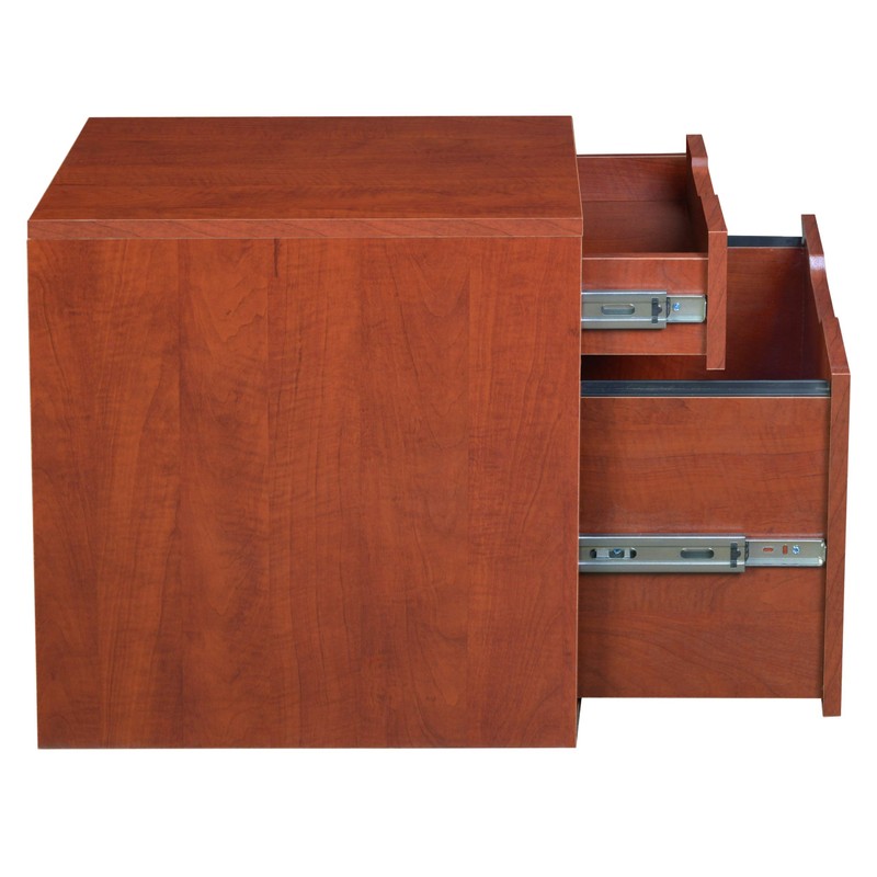 Niche Mod Freestanding Box File Pedestal with no Tools Assembly-