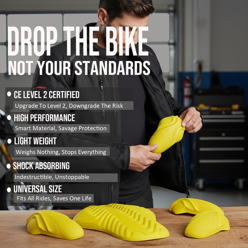 Jackets 4 Bikes CE Level 2 Back, Elbow and Shoulder