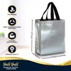Nush Nush Set of 30 Shiny Silver Gift Bags in