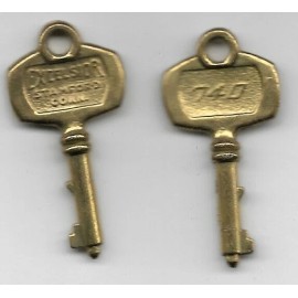 Excelsior #740 Vintage luggage / Trunk Key Precut by Manufacturer