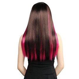 Hemoton 10 Uds Clips Para Extensiones De Cabello De Color Rosa Postizos Para Extensiones De Cabello Postizos Sintticos Destacados Para Fiestas Clip...