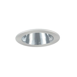 Jesco Lighting TM302CHCH 3-Inch Aperture Low Voltage Trim Recessed Light, Adjustable Open Reflector, All Chrome Finish
