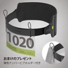 [Bone] Running Pouch, Non-Shaking, Lightweight, Waist Pouch, Large Capacity, Jogging