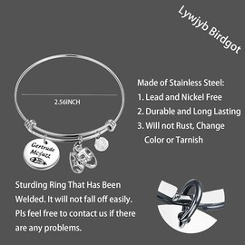 Lywjyb Birdgot Musical Theatre Inspired Bracelet Wickersham Monkey Gift Horton Elephant Gift Opening Night Merch (McFu bg)