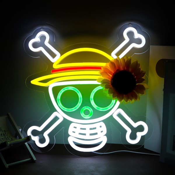 AHlove Comic Movie Neon signs for Wall Decor，Anime LED Neon