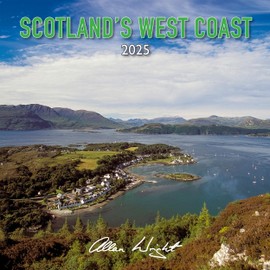 2025 Scotland Calendar: Scotland's West Coast - Wall Calendar - Month to View - 12 Month