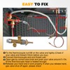 Low Pressure LPG Propane Gas Fireplace Fire Pit Flame Failure