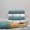 Sticky Toffee 100% Cotton Terry Tea Towel - Blue Aqua