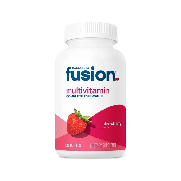 Bariatric Fusion Complete Vitamin & Mineral Fresa 120tabs Sabor Strawberry