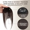 LEEONS Clip on Bangs for Women - Wispy Bangs Hair