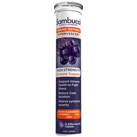 Sambucol Black Elderberry Immune Defence 15 Effervescent Tablets