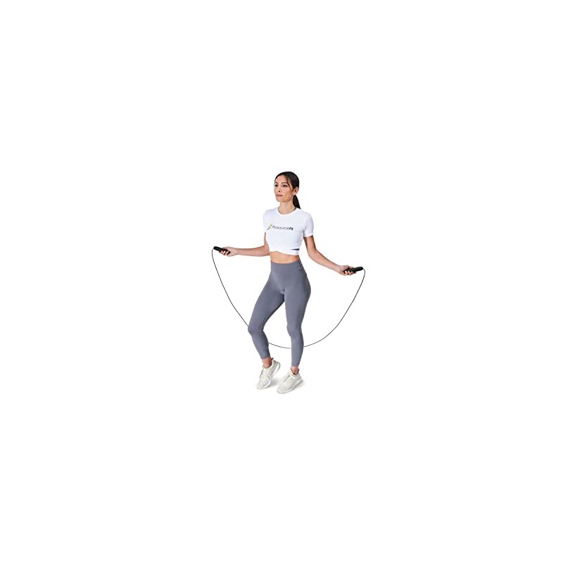 ProsourceFit Speed Jump Rope up to 8 Foot Adjustable Length