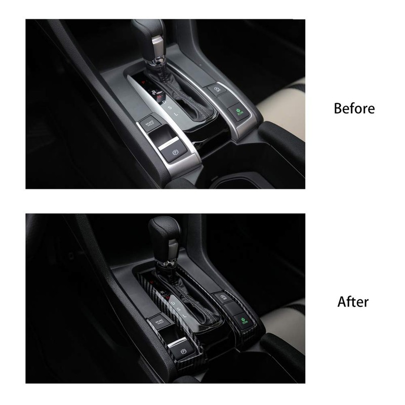 Thenice for 10th Gen Civic Gear Box Trims CVT Automatic