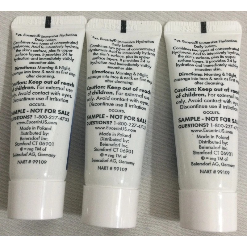 Eucerin Moisture Boost Serum Hyaluronic Acid Concentration Travel 0.25 Fl