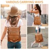 KKXIU Backpack Purse for Women - PU Leather Ladies Backpack
