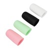 8pcs Travel Leak Proofing Elastic Sleeve Bottle Covers Soft Silicone