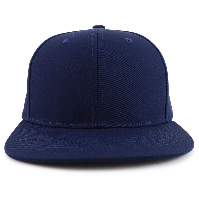 Trendy Apparel Shop Gorra de béisbol Oversize 2XL en blanco