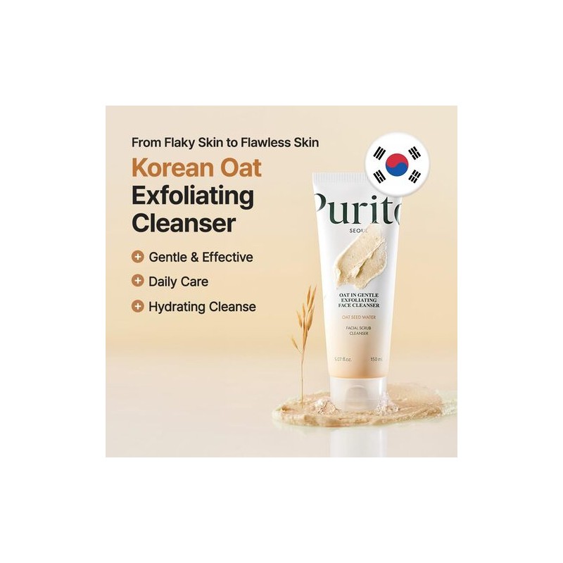 Purito Seoul [Purito Seoul]Oat In Gentle Exfoliating Face Cleanser 150ml