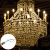 MECCANIXITY E12 Bulb Socket 3.08 Inch Height Candelabra Base LED