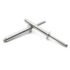 Hippo Hardware (4mm X 20mm) Pop Rivets Dome Head Open