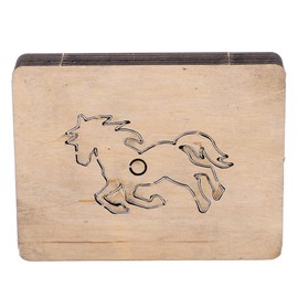 ViaGasaFamido Leather Cutting Die Horse Shape Leather Cutting Die Cut Mold Punch Cutter Craft Mould Tool DIY Hand Cutting Dies for Paper Rubber Alloy Steel Birch