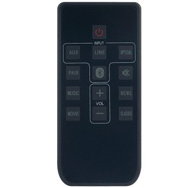 WIR113001-FA01 Replacement Sound Bar Remote Control Commander fit for Magnavox Soundbar MSB4560/F7 MSB4550/F7 MSB4560 MSB4550