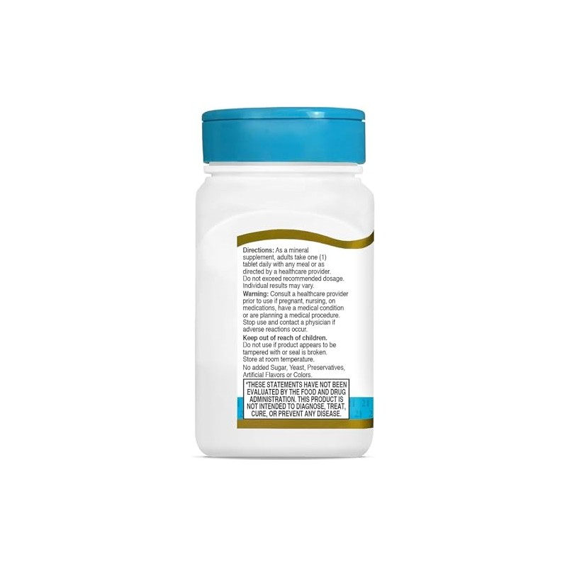 21st century magnesio 250mg, 110 taabletas