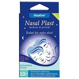 Stopever Nasal Plast Nefes Açici Bant, Büyük Boy, 6'Lı