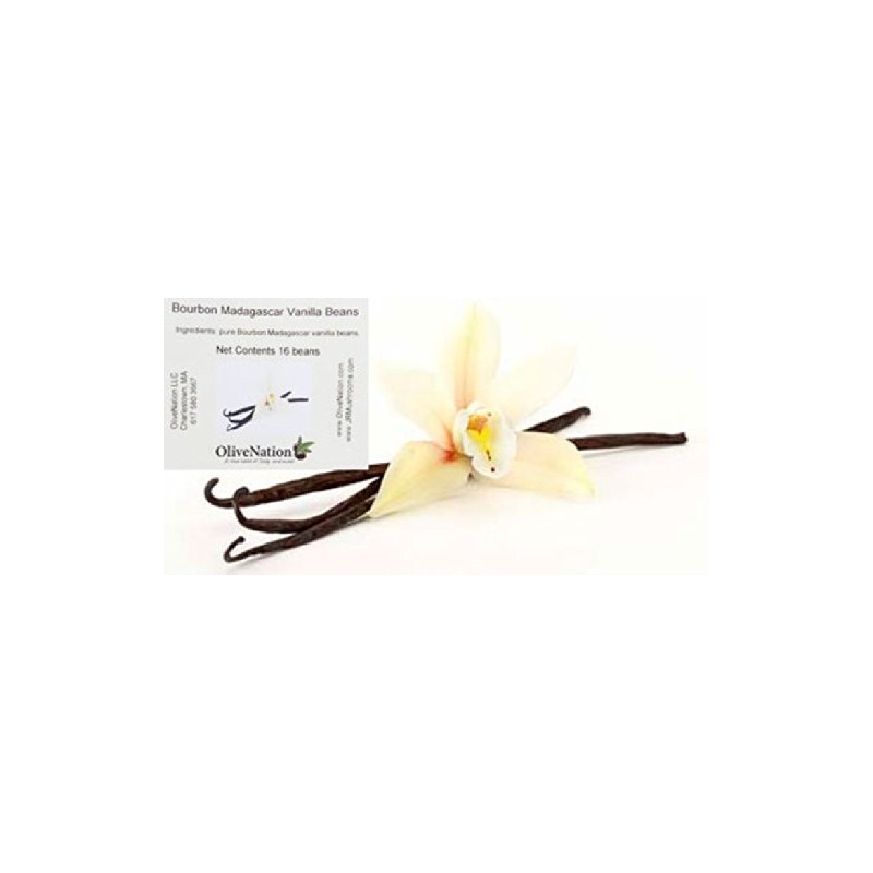 Organic Madagascar Vanilla Bean Pods - Whole Bourbon-Madagascar Beans for