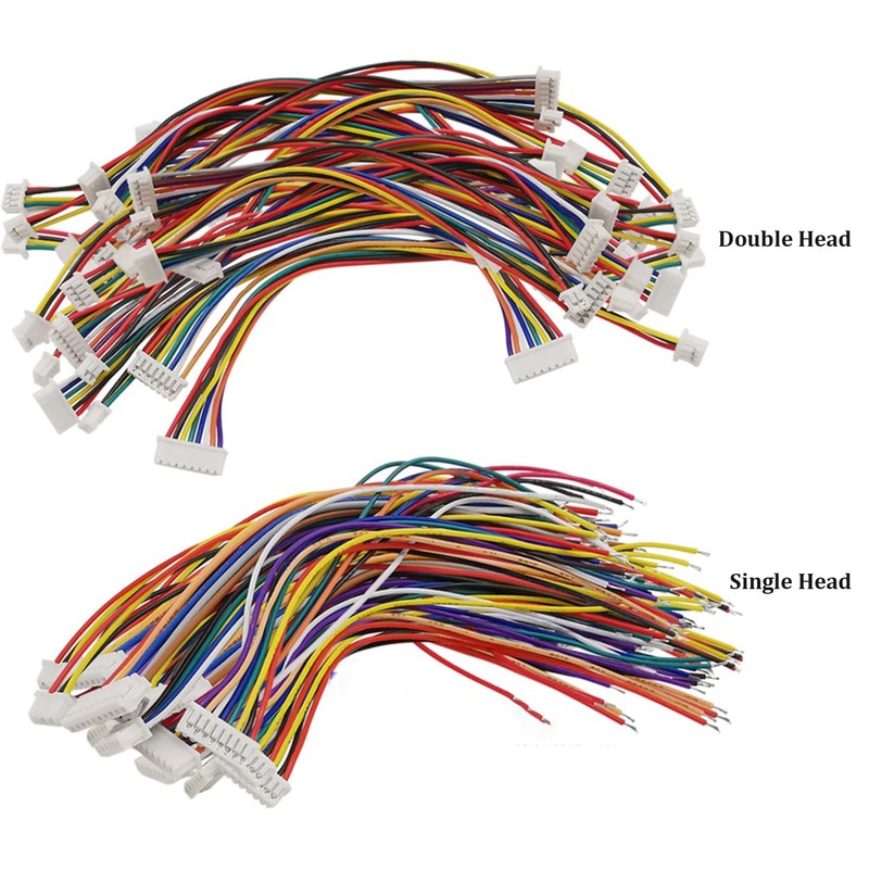 ATMLCOER ZH 1.5MM 140Pcs JST Connector Kit with 100Pcs 28AWG