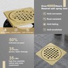 Yaseingoo 4” Drain Grate Kit - Compatible with Schluter Kerdi-Drain