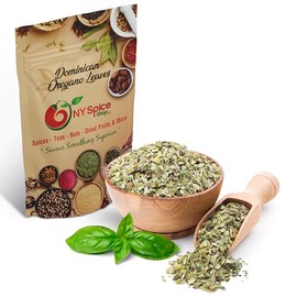 NY Spice Shop Dominican Leaves Dried Oregano Bulk - 1 Pound Oregano Dried Leaf - Fresh Oregano Seasoning - Oregano Leaves - Dry Oregano for Pizza, Soup, Greek Salads, Grilled Chicken and More