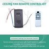 Aswalling Ceiling Fan Remote Control Kit 40W 6-Speed Timing Function