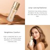 Base Correctora Líquida Cover Hydration De 45 Ml De Vixato