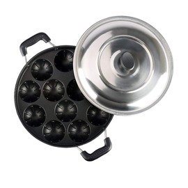 Kytaste Non Stick 12 Cavity Aluminium Pan, Multicolour
