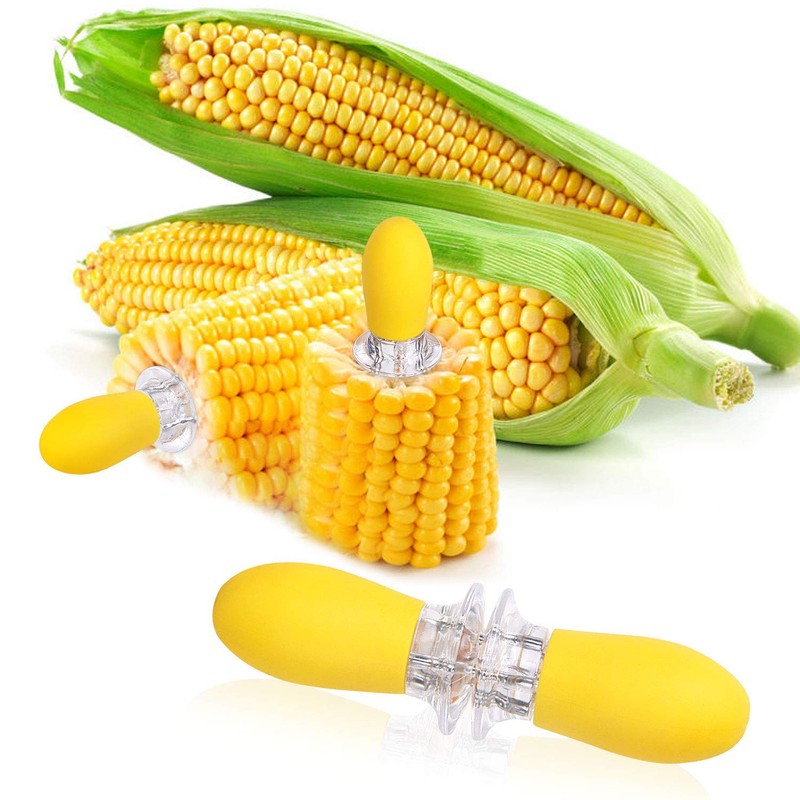 10Pcs/5Paris Corn Holders Corn on The Cob Stainless Steel Corn