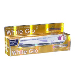 White Glo Extra Strength Whitening Toothpaste Smokers Formula 150g