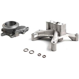 Precision Parts Early '99 Non-EBV Turbocharger Turbo Pedestal w/O-Rings & Exhaust Housing Outlet Compatible with Early 1999 Ford 7.3 Powerstroke Diesel