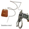 C CLINK Stainless Steel Camping Tripod Board Campfire Support Plate,